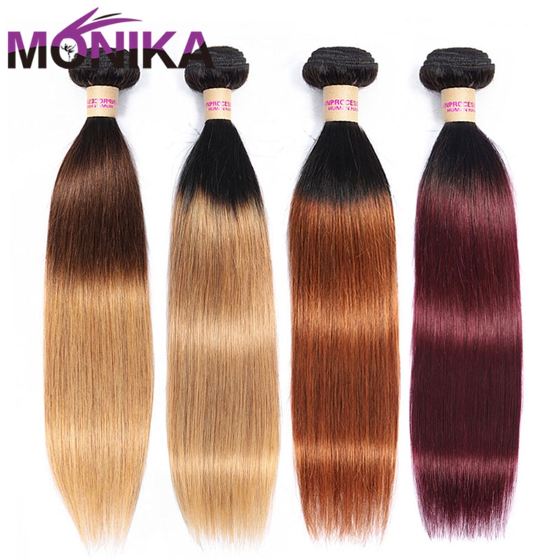 Monika Ombre Weave Hair  ΰ Ӹī Straigh..